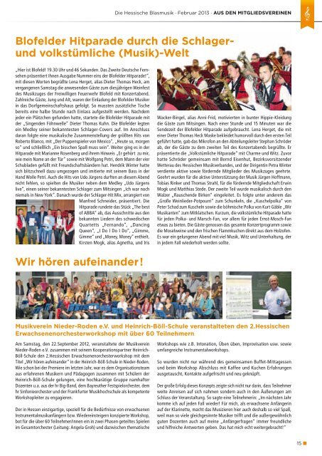 FEB-2013 - Hessischer Musikverband