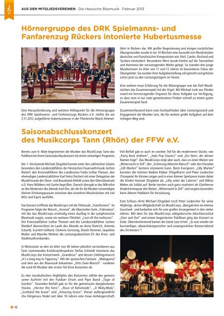 FEB-2013 - Hessischer Musikverband