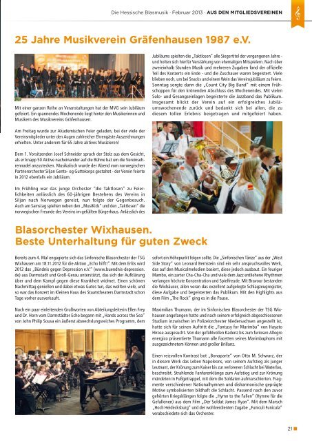 FEB-2013 - Hessischer Musikverband