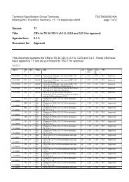 Technical Specification Group Terminals TSGT#20(03)0194 ... - 3GPP