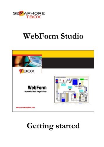 Semaphore WebForm Studio Manual - ioSelect