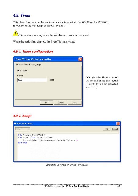 Semaphore WebForm Studio Manual - ioSelect