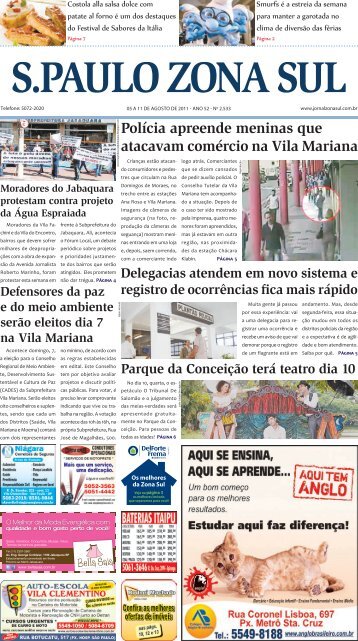 Polícia apreende meninas que atacavam comércio na Vila Mariana
