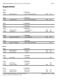 Ergebnisliste - Nordrhein-Westfälischer Judo-Verband e.V.