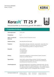Korasit® TT 25 P - KORA Holzschutz