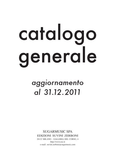 aggiornamento 2009 da salvare.qxp - Edizioni Suvini Zerboni