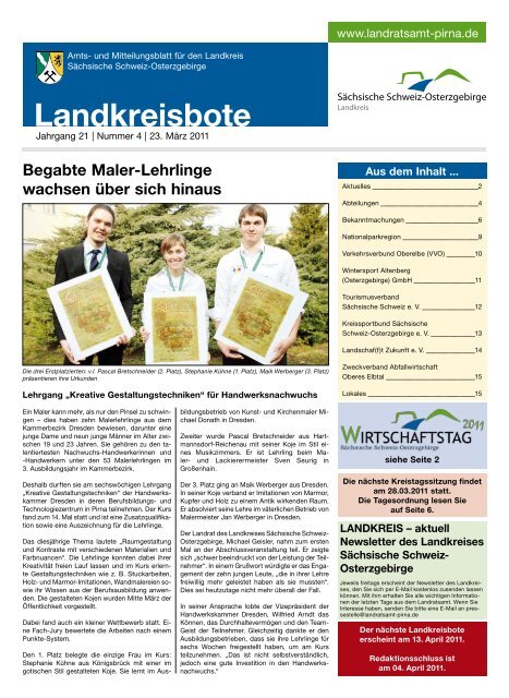 Landkreisbote - Landkreis Sächsische Schweiz - Osterzgebirge