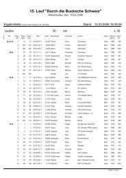 30 km Peter Brockmüller Gedenklauf - Lausitz-Timing