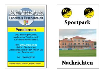 Sportpark Nachrichten - FC Tirschenreuth