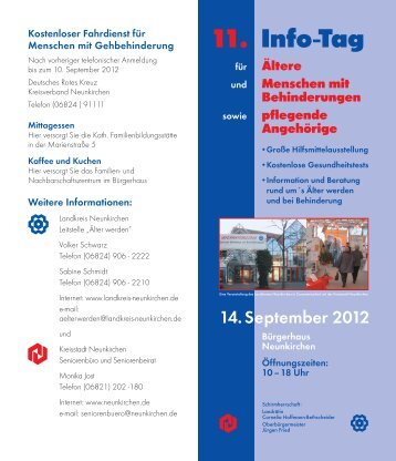 Faltblatt Infotag2012 - Landkreis Neunkirchen