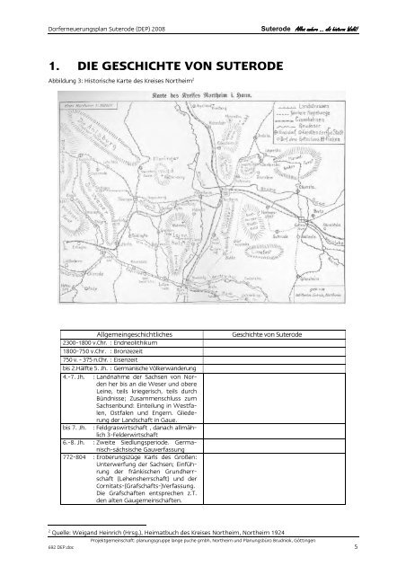 Dorferneuerungsplan Suterode (PDF, ca. 35 MB) - Katlenburg-Lindau