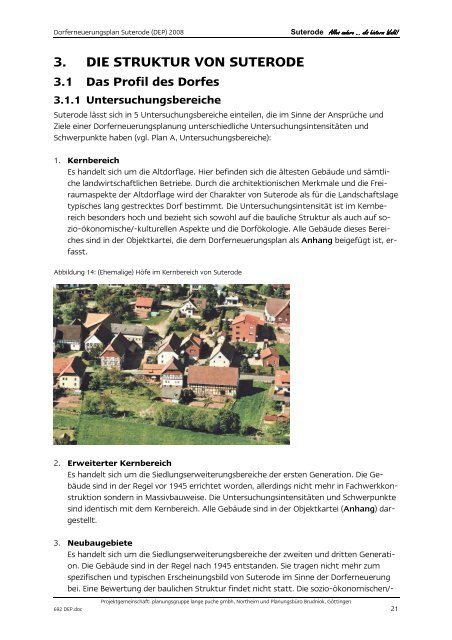 Dorferneuerungsplan Suterode (PDF, ca. 35 MB) - Katlenburg-Lindau