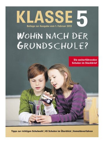 Die weiterführenden Schulen im Steckbrief - Morgenweb