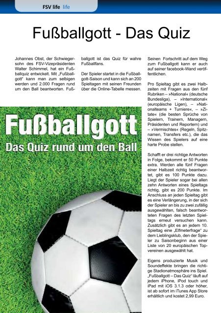 zum Download - FSV Frankfurt