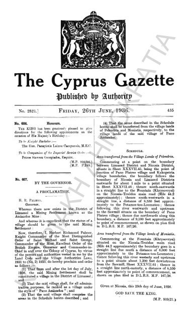 The Cyprus Gazette