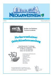 Kalenderwoche 39 (erschienen am 28.09.2012) - Gemeinde ...