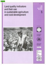 Land quality indicators and their use in sustainable agriculture ... - Ird