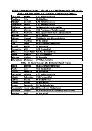 PfHV - Schiedsrichter ( Einzel ) zur Hallenrunde 2011-2012