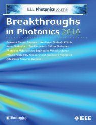Coherent Ph oton Sources ÂNonlinear Photonic ... - Photonics Journal