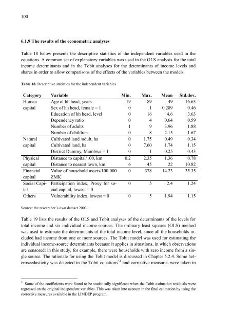 Rural Income Generation and Diversification - A Case Study ... - Doria