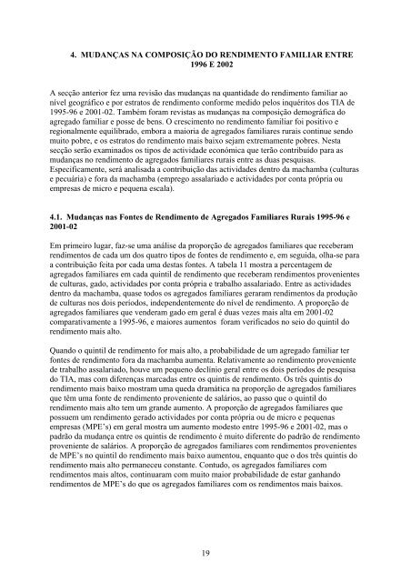 2002 e suas Implicações para a Contribuição da