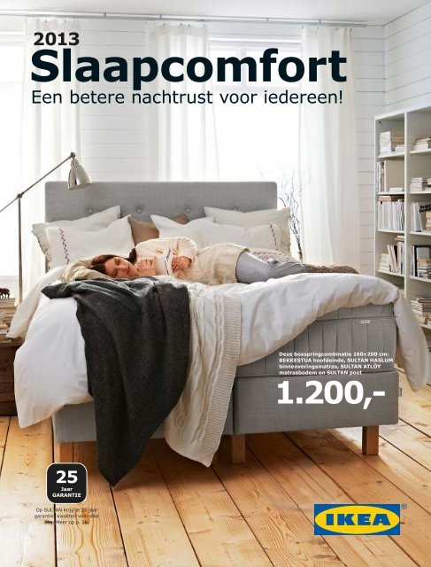 Persoonlijk omvang Mentaliteit IKEA Slaapcomfort 2013 NL