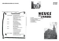 Ausgabe 3 / 2008 - Evangelische Kirchengemeinde Jakobi zu Rheine