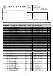 Bestellvordrucke Kinderbuch - Gerstenberg Verlag