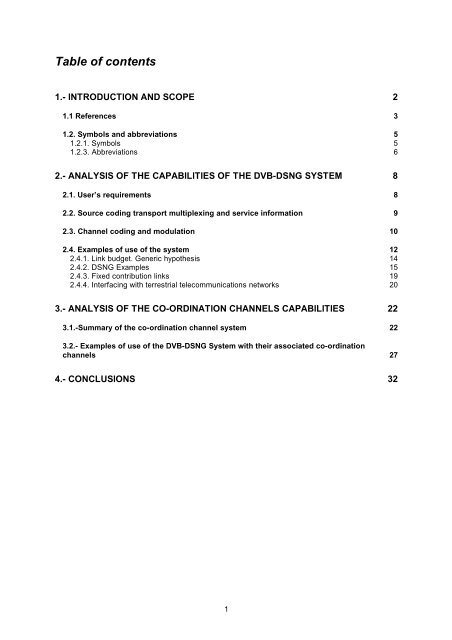 Digital Video Broadcasting (DVB); User guidelines for Digital ...