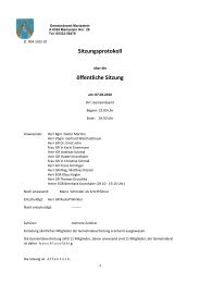 Sitzungsprotokoll 7.4.2010 (89 KB) - .PDF - Mariastein