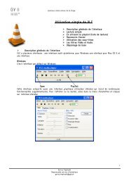 Utilisation simple de VLC