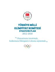 Spor - Türkiye Milli Olimpiyat Komitesi
