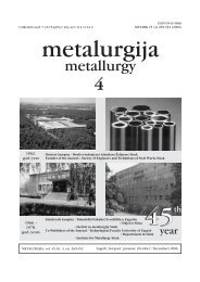 Metallurgy 51 - CARNet