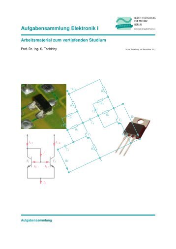 Aufgabensammlung Elektronik I