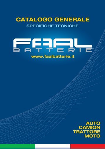 serie special 12 volt - Faal Batterie