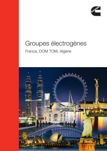 Groupes électrogènes - Cummins France