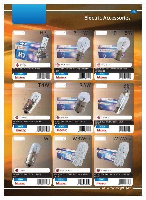 Catalog accesorii auto - Conex Distribution