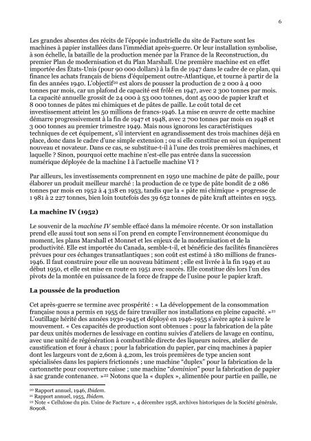 Facture-Biganos II. La croissance de la papeterie - Hubert Bonin - Free