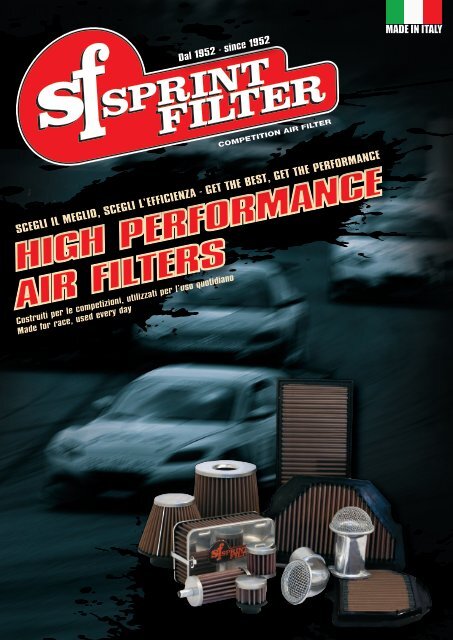 HIGH PERFORMANCE AIR FILTERS