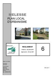 Règlement PLU (pdf - 1,56 Mo) - Site officiel de la ville de Melesse