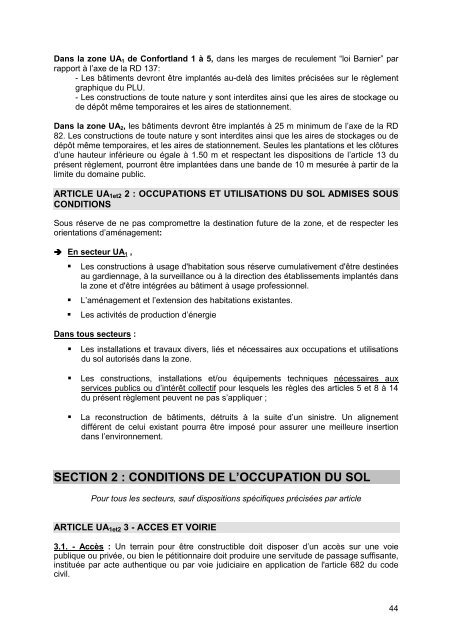 Règlement PLU (pdf - 1,56 Mo) - Site officiel de la ville de Melesse