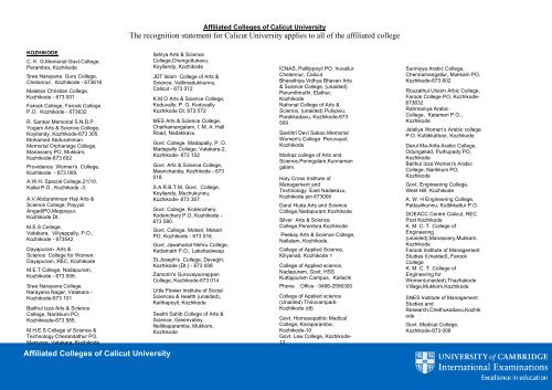 India Recognition Samples - Cambridge International Examinations