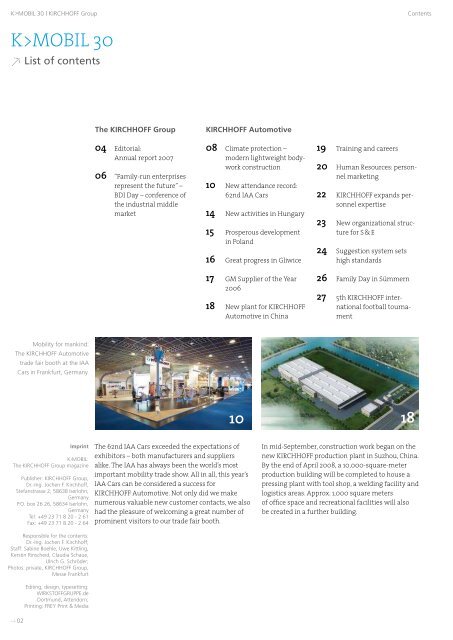 K>MOBIL 30 - Kirchhoff Group