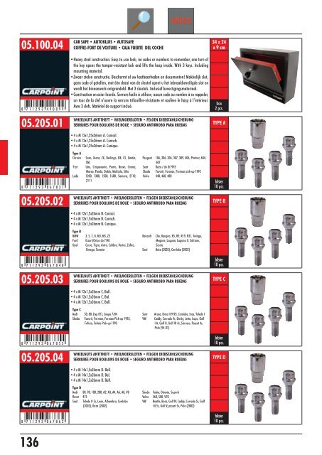 STOELHOESSET • SATZ SCHONBEZüGE - Carpoint