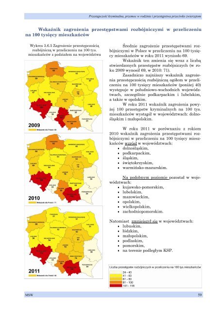 RAPORT - Ministerstwo Spraw Wewnętrznych