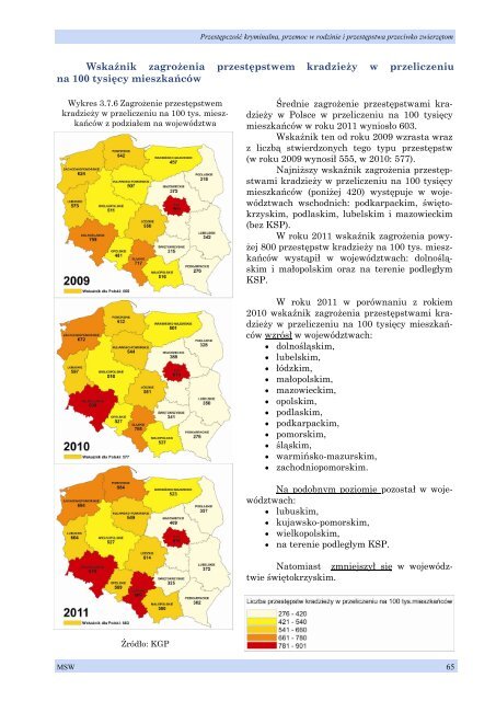 RAPORT - Ministerstwo Spraw Wewnętrznych