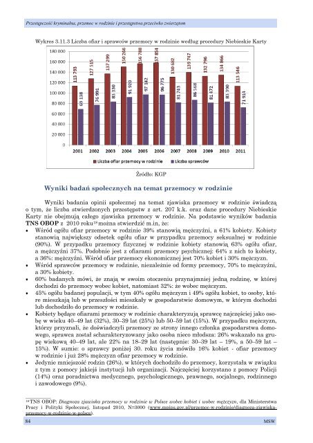 RAPORT - Ministerstwo Spraw Wewnętrznych