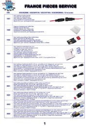 Fusibles et connecteurs électriques