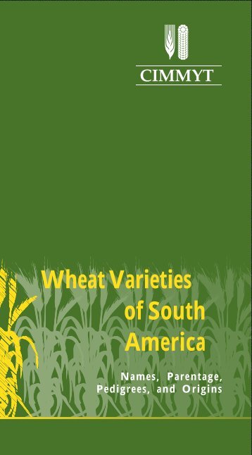 Wheat Varieties of South America - CIMMYT