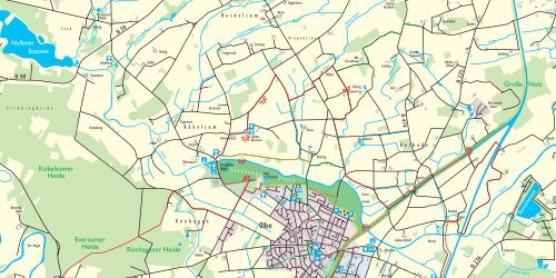 Eversumer Heide Rönhagener Heide Kökelsumer Heide Stausee ...